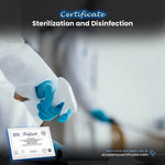 Sterilization and Disinfection Certificate
