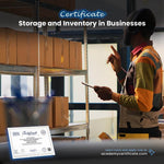 Storage and Inventory in Businesses Certificate