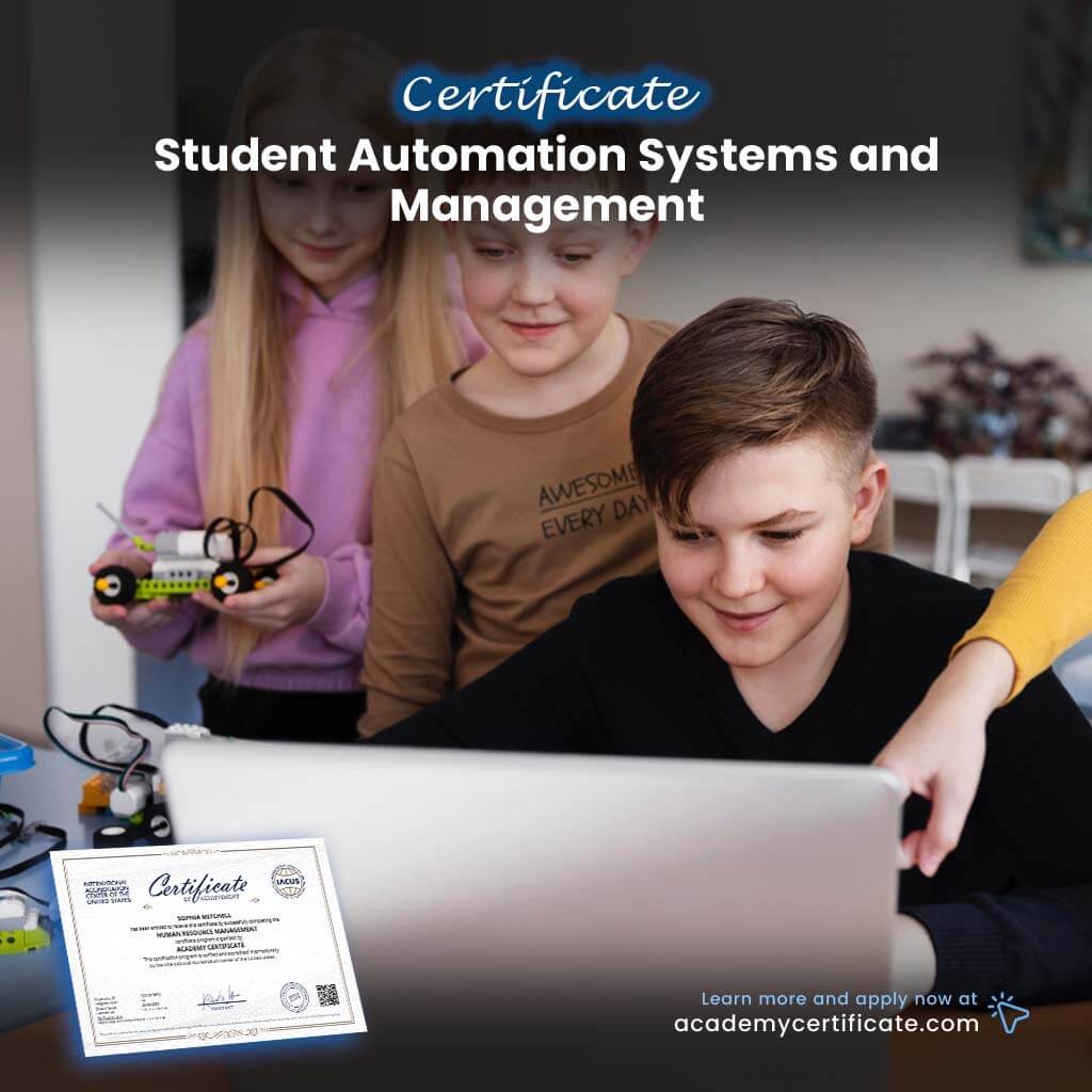 Student Automation Systems and Management Certificate