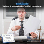 Subcontracting Under Turkish Labor Law Certificate