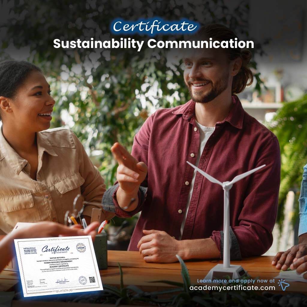 Sustainability Communication Certificate