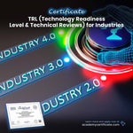 TRL (Technology Readiness Level & Technical Reviews) for Industries Certificate