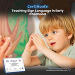 Teaching Sign Language in Early Childhood Certificate