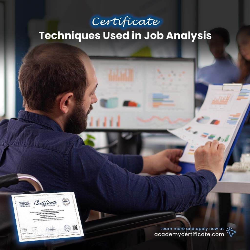 Techniques Used in Job Analysis Certificate