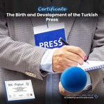 The Birth and Development of the Turkish Press Certificate