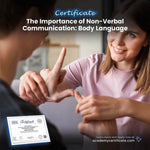The Importance of Non-Verbal Communication: Body Language Certificate