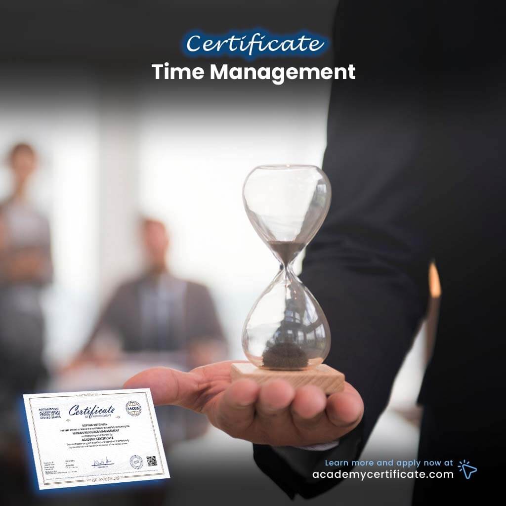 Time Management Certificate