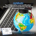 Top 10 Education and Certification Programs Recommended by the World Economic Forum Certificate