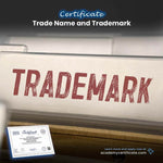 Trade Name and Trademark Certificate