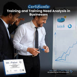 Training and Training Need Analysis in Businesses Certificate