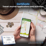 Travel Journal Applications and Activities Certificate