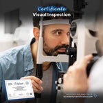 Visual Inspection Certificate