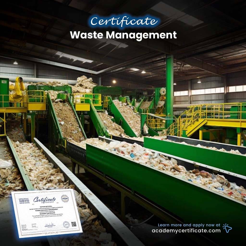 Waste Management Certificate