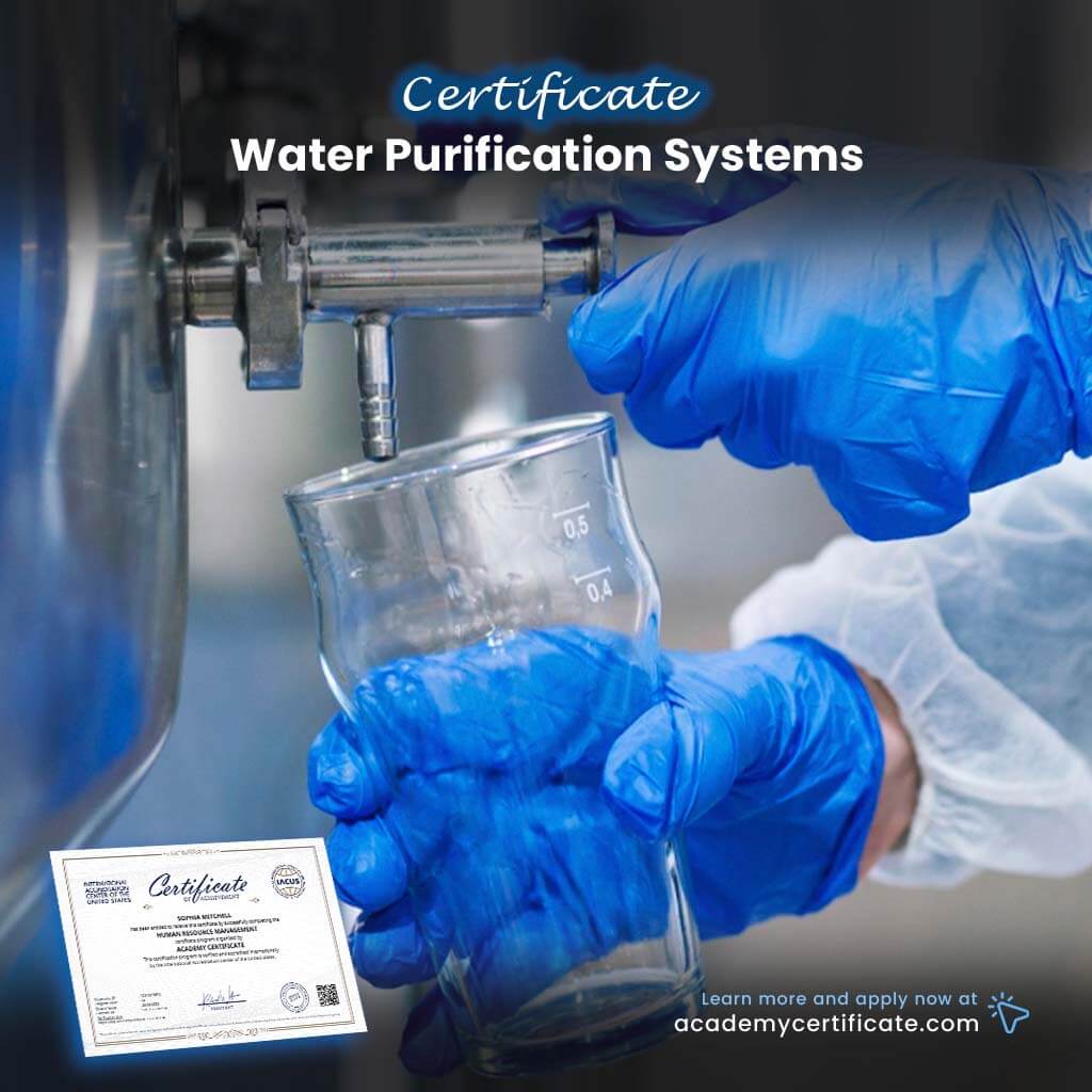 Water Purification Systems Certificate