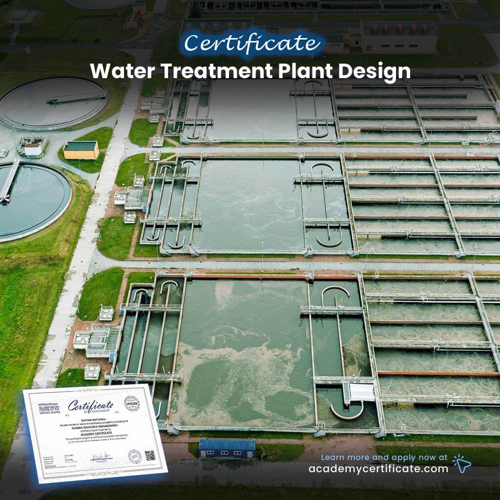 Water Treatment Plant Design Certificate