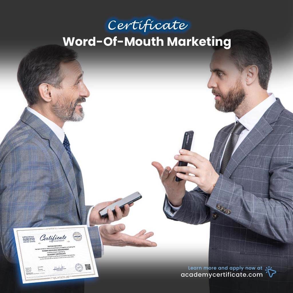 Word-Of-Mouth Marketing Certificate