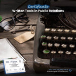 Written Tools in Public Relations Certificate