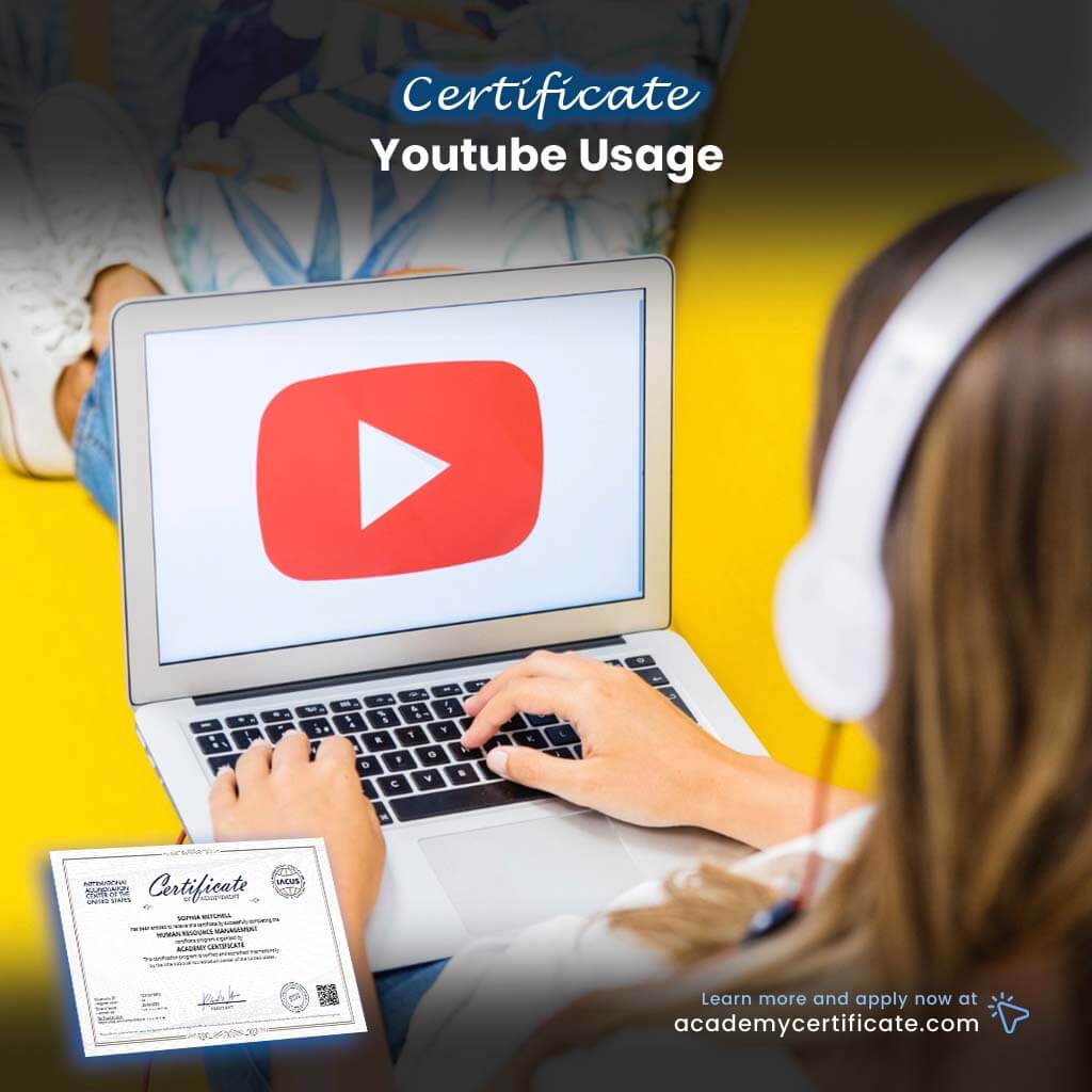Youtube Usage Certificate