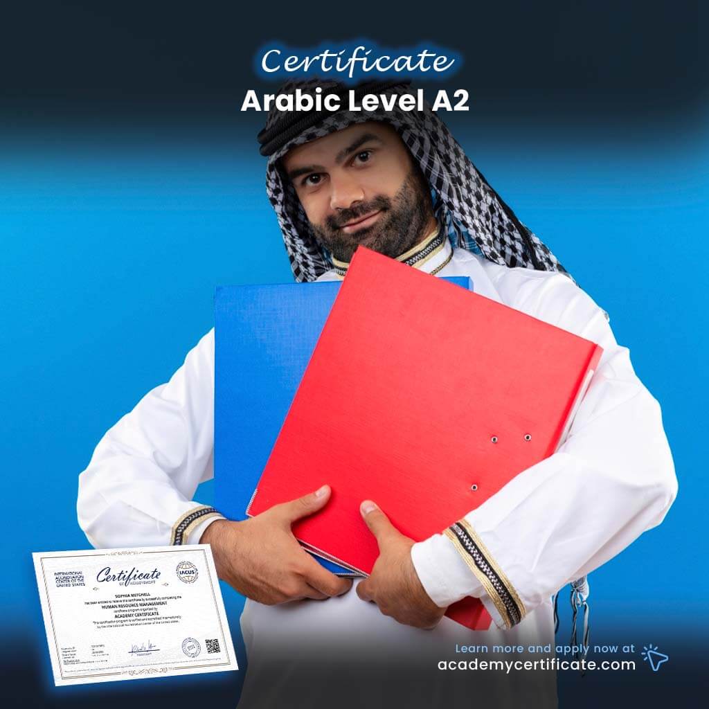 Arabic Level A2 Certificate