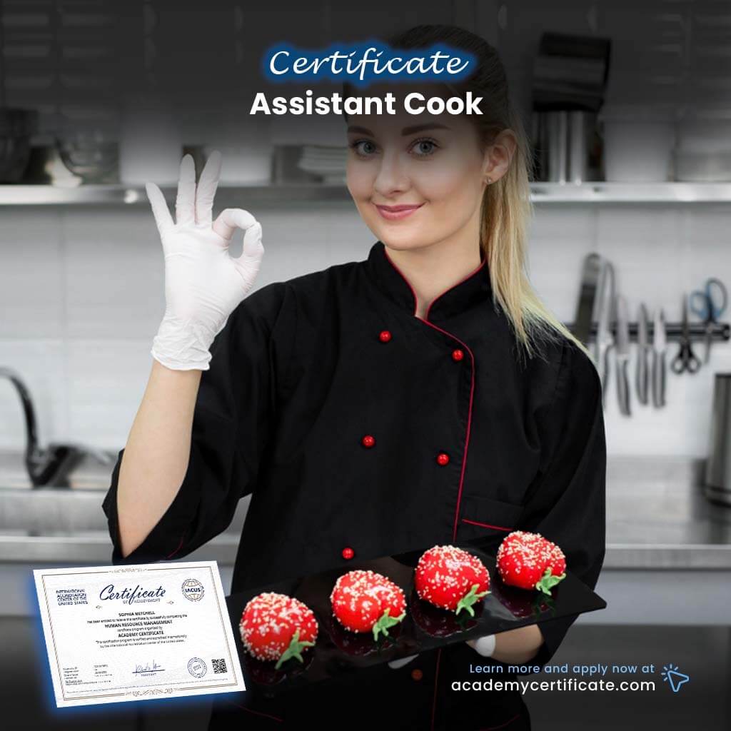 Assistant Cook Certificate– Academy Certificate