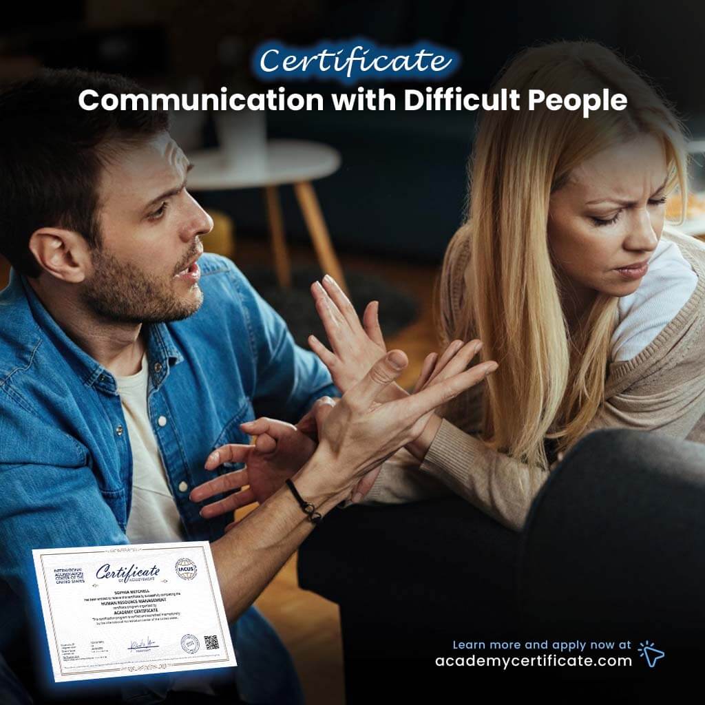 Communication with Difficult People Certificate