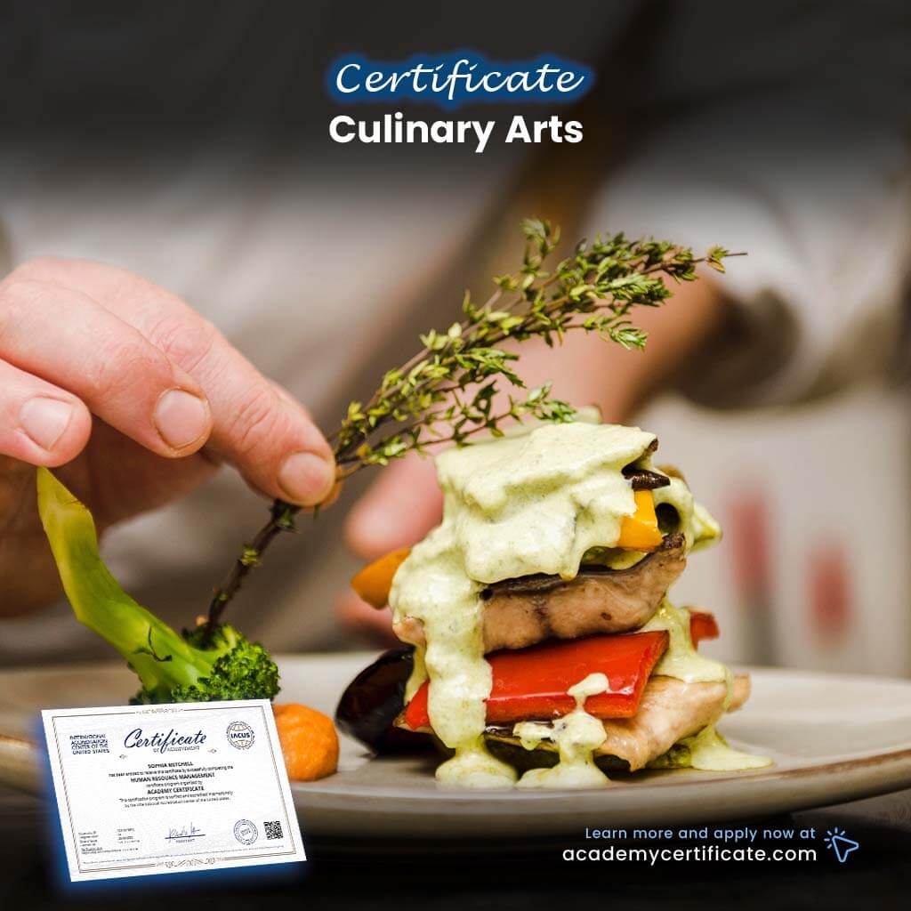 Culinary Arts Certificate