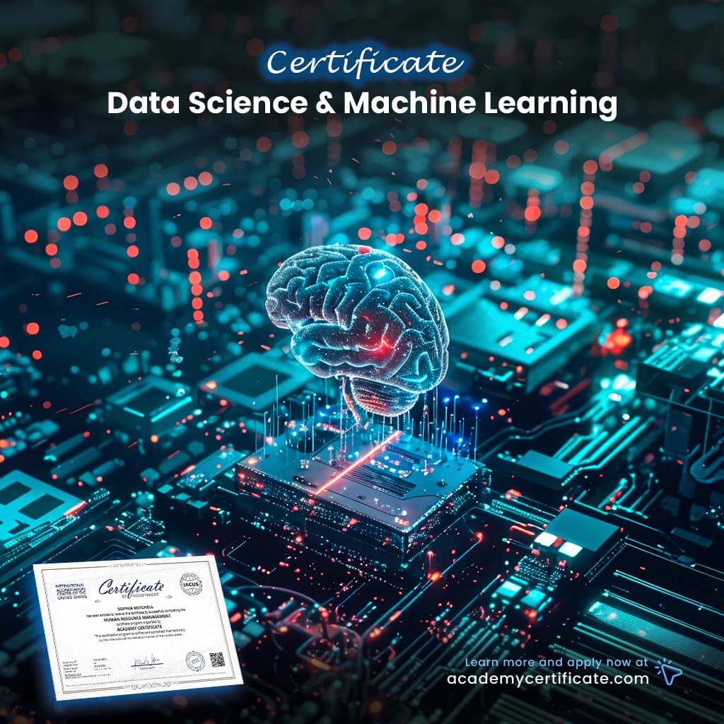 Data Science & Machine Learning Certificate– Academy Certificate