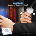 Doctor of Theology (Th.D.) Certificate