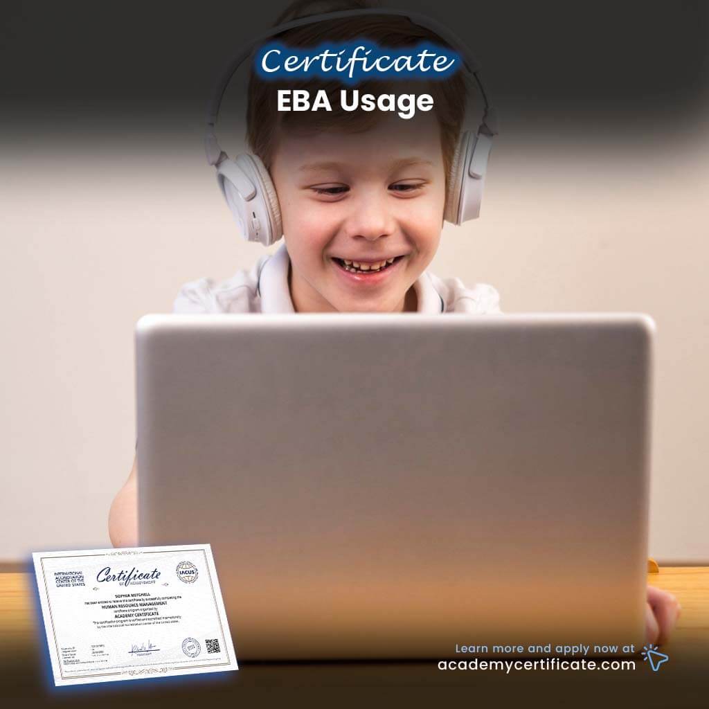EBA Usage Certificate