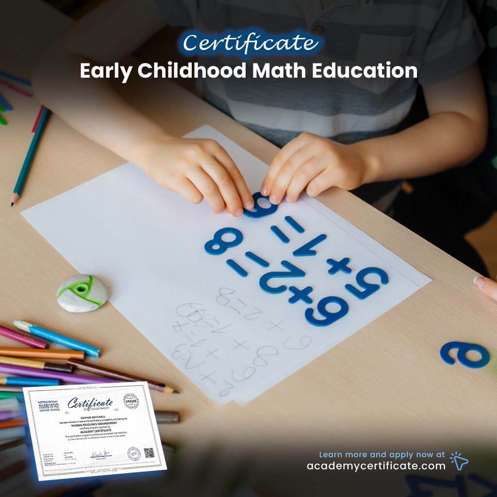 Early Childhood Math Education Certificate