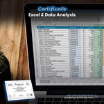 Excel & Data Analysis Certificate