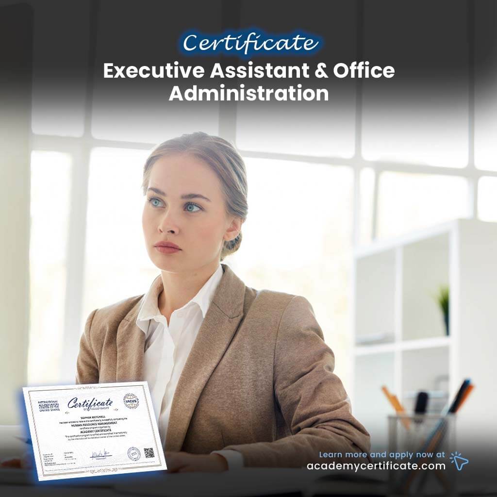 Executive Assistant & Office Administration Certificate– Academy ...