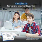 Formal and Informal Education Certificate