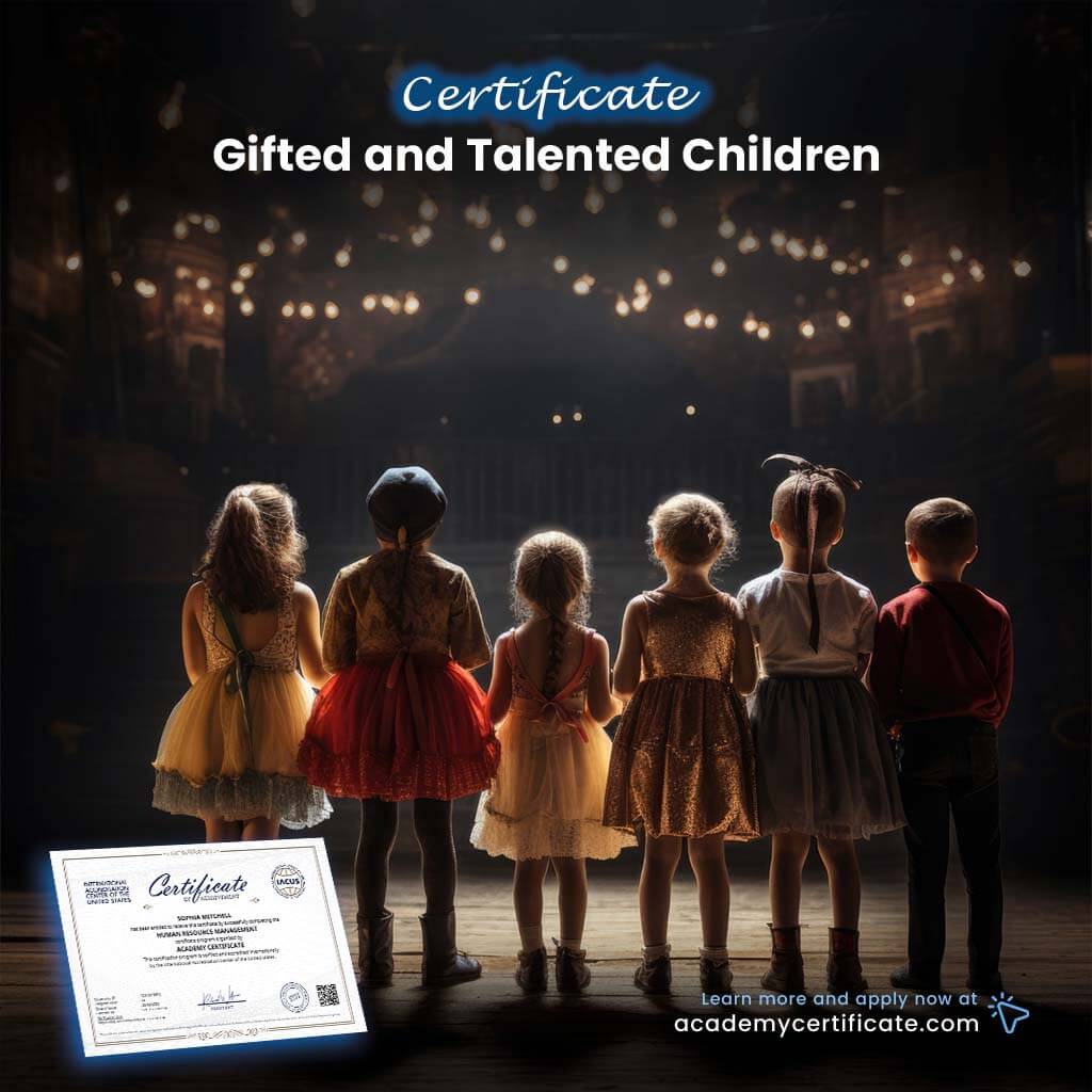 Gifted and Talented Children Certificate
