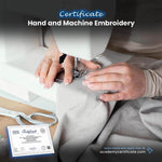 Hand and Machine Embroidery Certificate