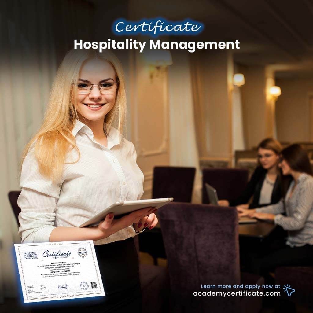 Hospitality Management Certificate