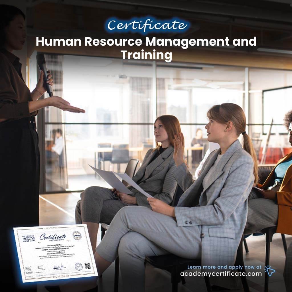 Human Resource Management and Training Certificate– Academy Certificate