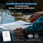 شهادة التحقق من البصمة المائية ISO 14046:2014 للشركات والمؤسسات