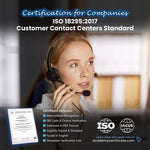 شهادة معيار مراكز اتصال العملاء ISO 18295:2017 للشركات والمؤسسات
