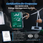 شهادة نظام إدارة الطاقة ISO 50001:2018 للشركات والمؤسسات