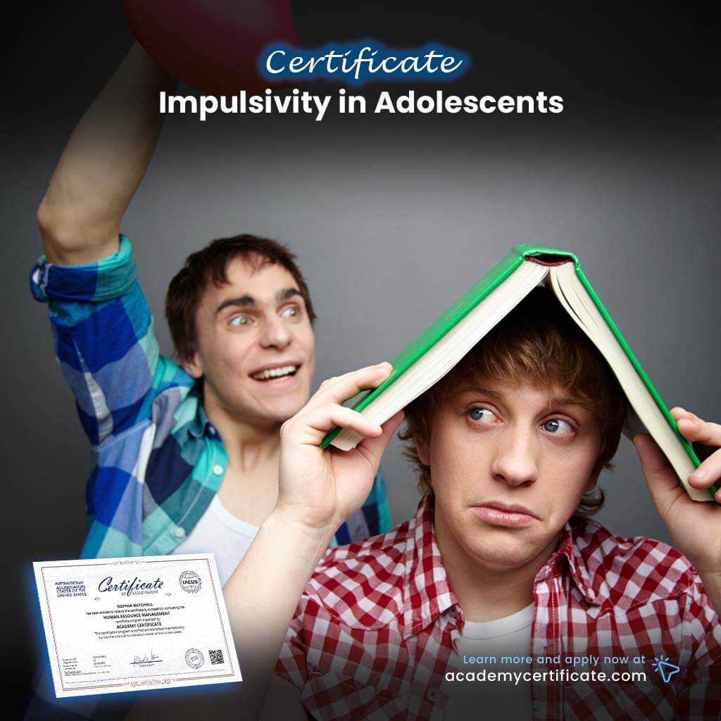 Certificado sobre Impulsividad en Adolescentes