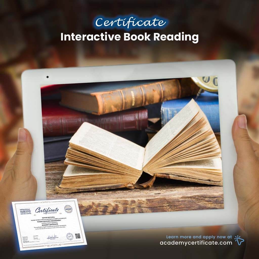 Interactive Book Reading Certificate
