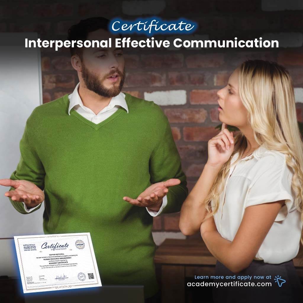Interpersonal Effective Communication Certificate