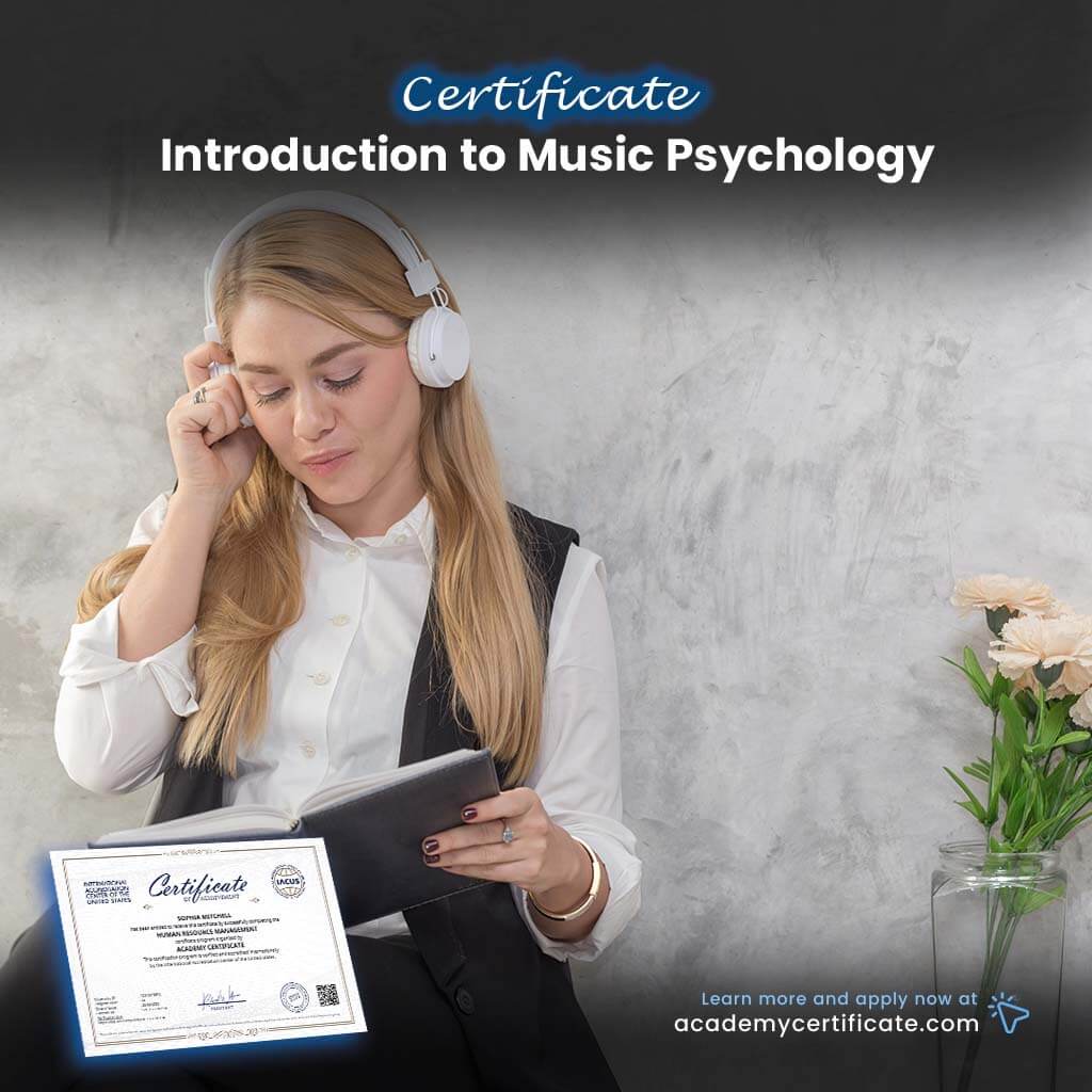 Introduction to Music Psychology Certificate
