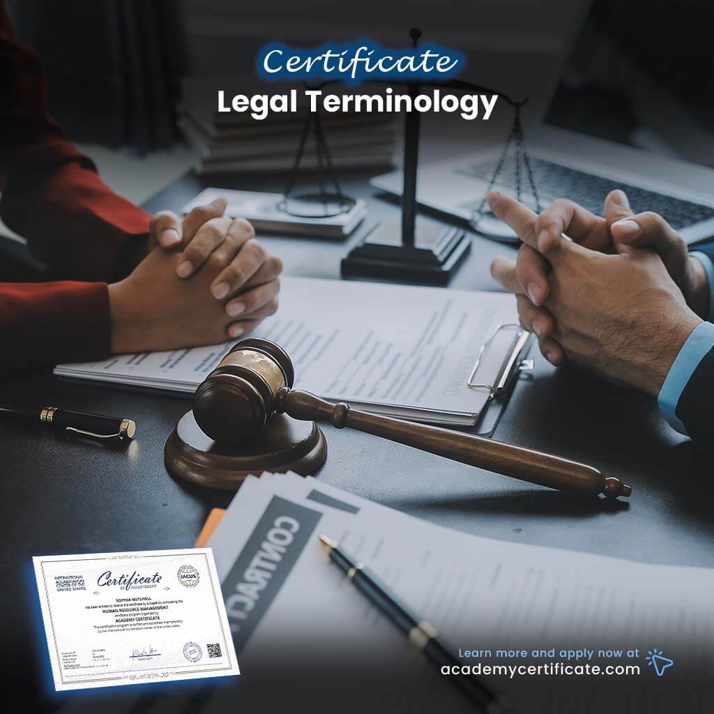 Legal Terminology Certificate