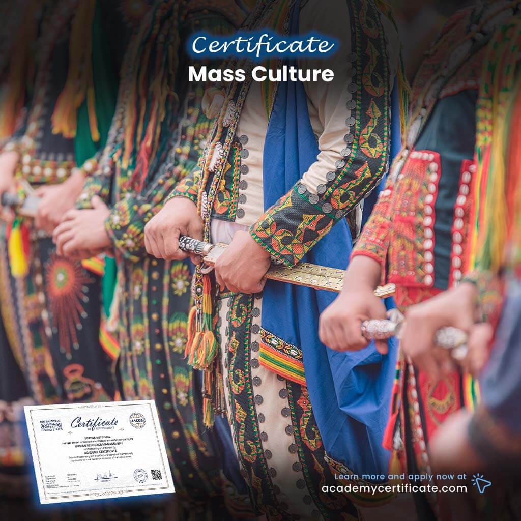Mass Culture Certificate