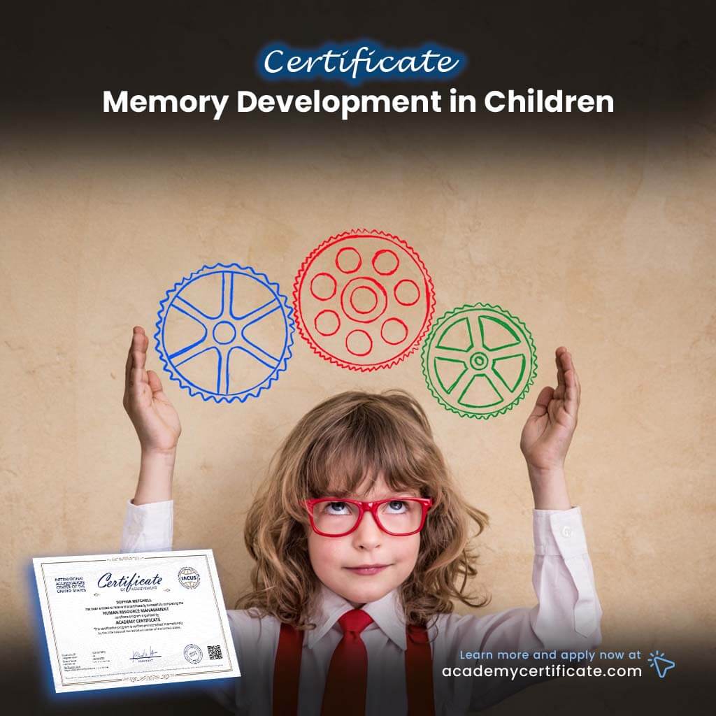 Memory Development in Children Certificate