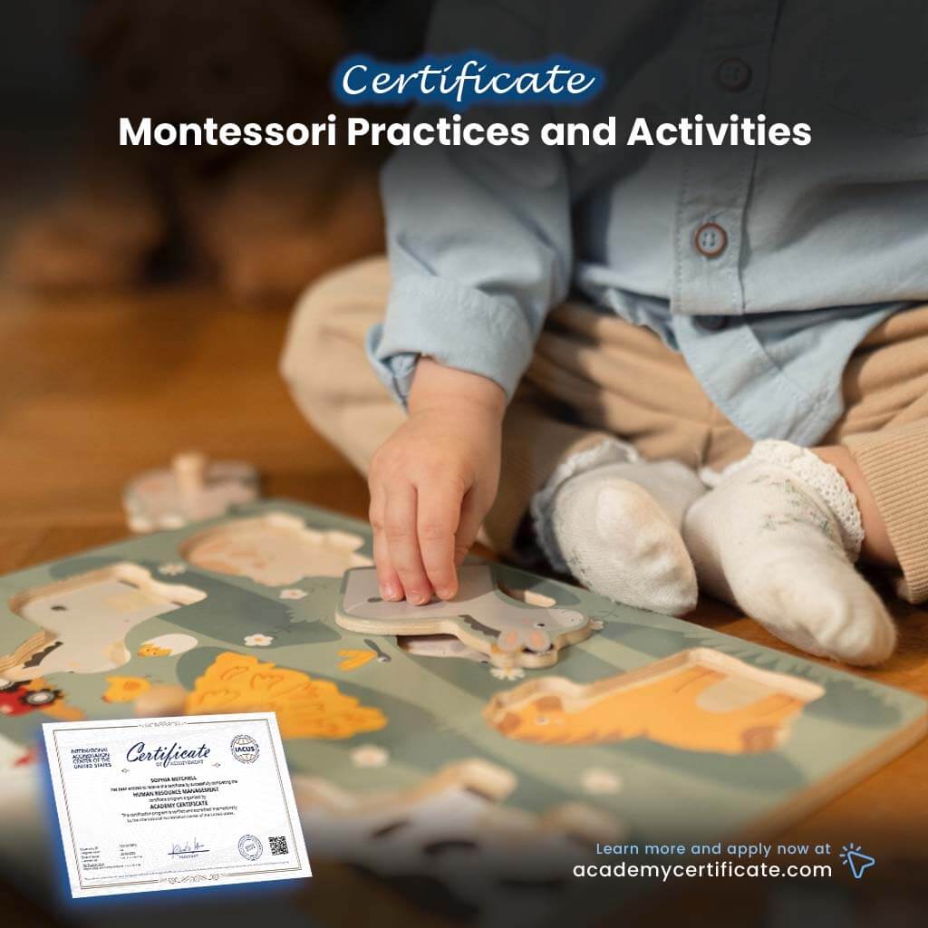 Certificado en Prácticas y Actividades Montessori