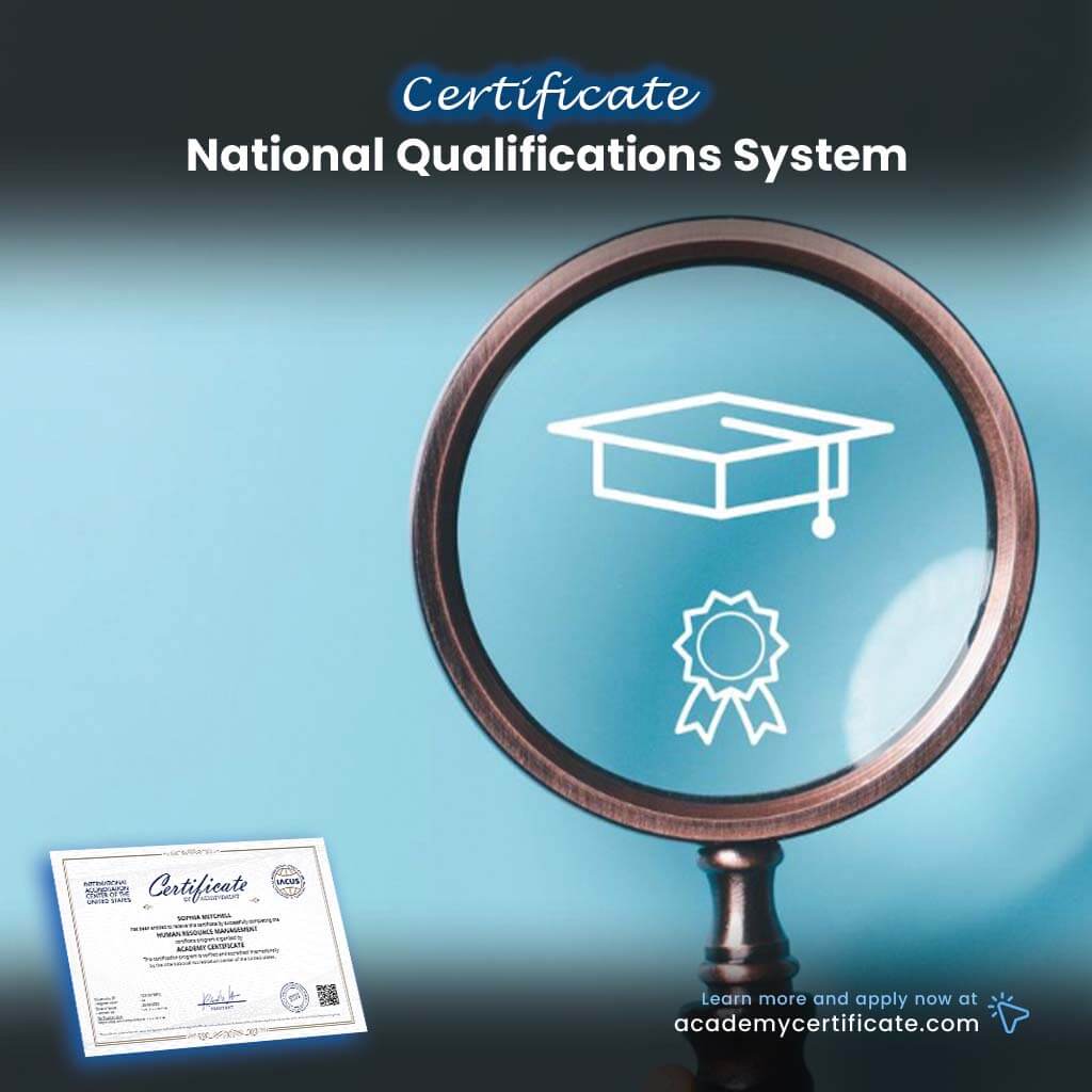 Certificado del Sistema Nacional de Cualificaciones