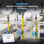 Certificado de medidor de gas natural y principios de funcionamiento 